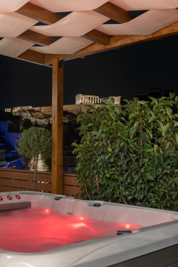 Apartamento Acropolis Divine Penthouse Atenas Exterior foto
