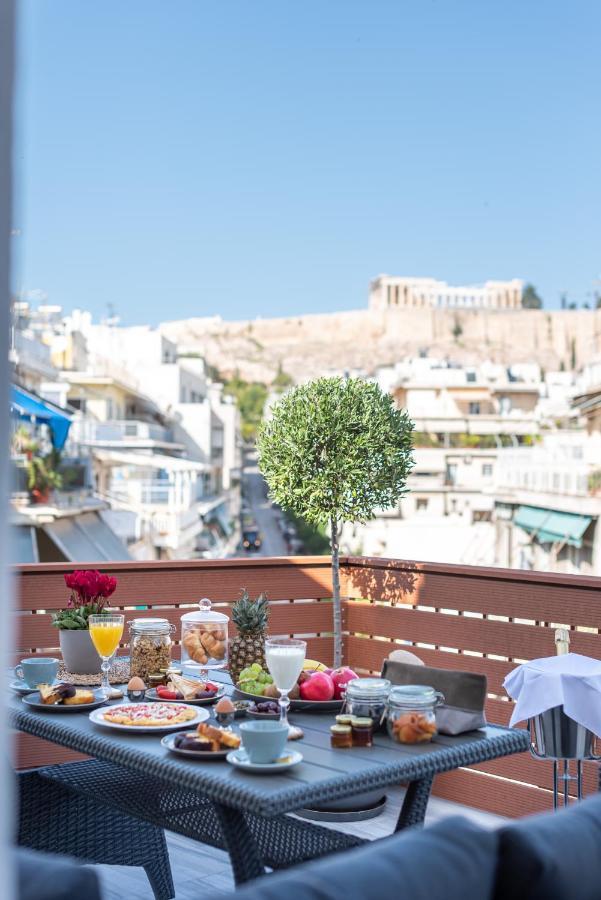 Apartamento Acropolis Divine Penthouse Atenas Exterior foto